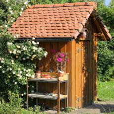 Lowes prefabricated composite and recycled-content outdoor storage